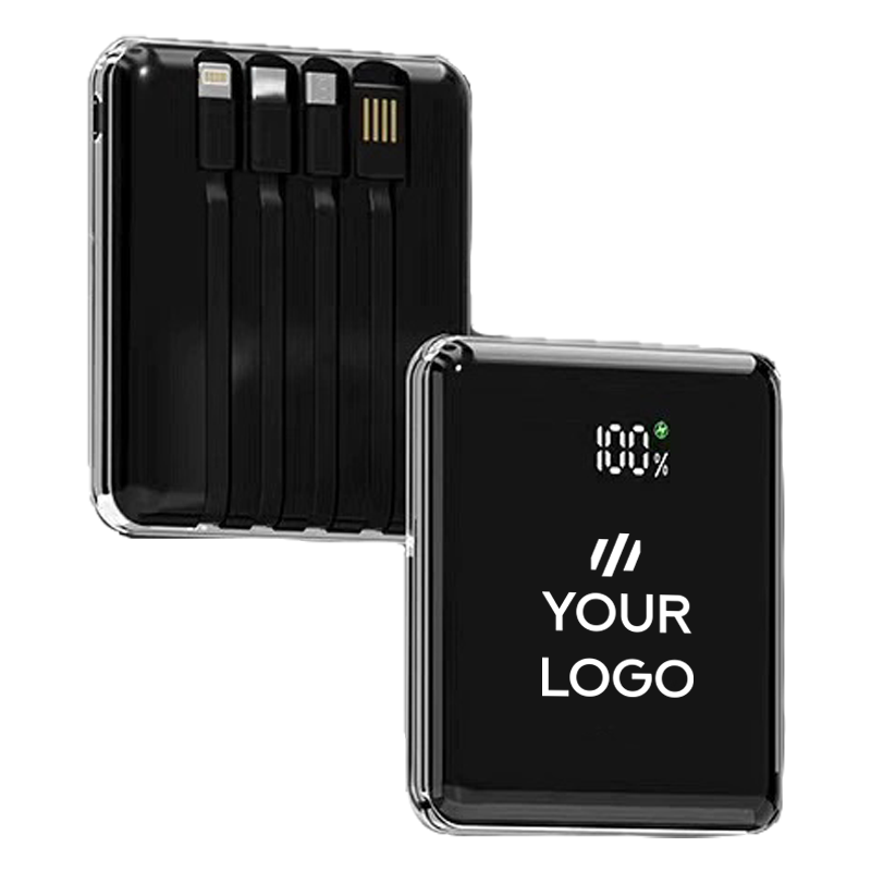 Built-in cable power bank