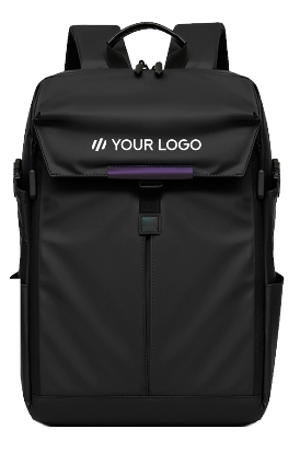 Expandable laptop backpack