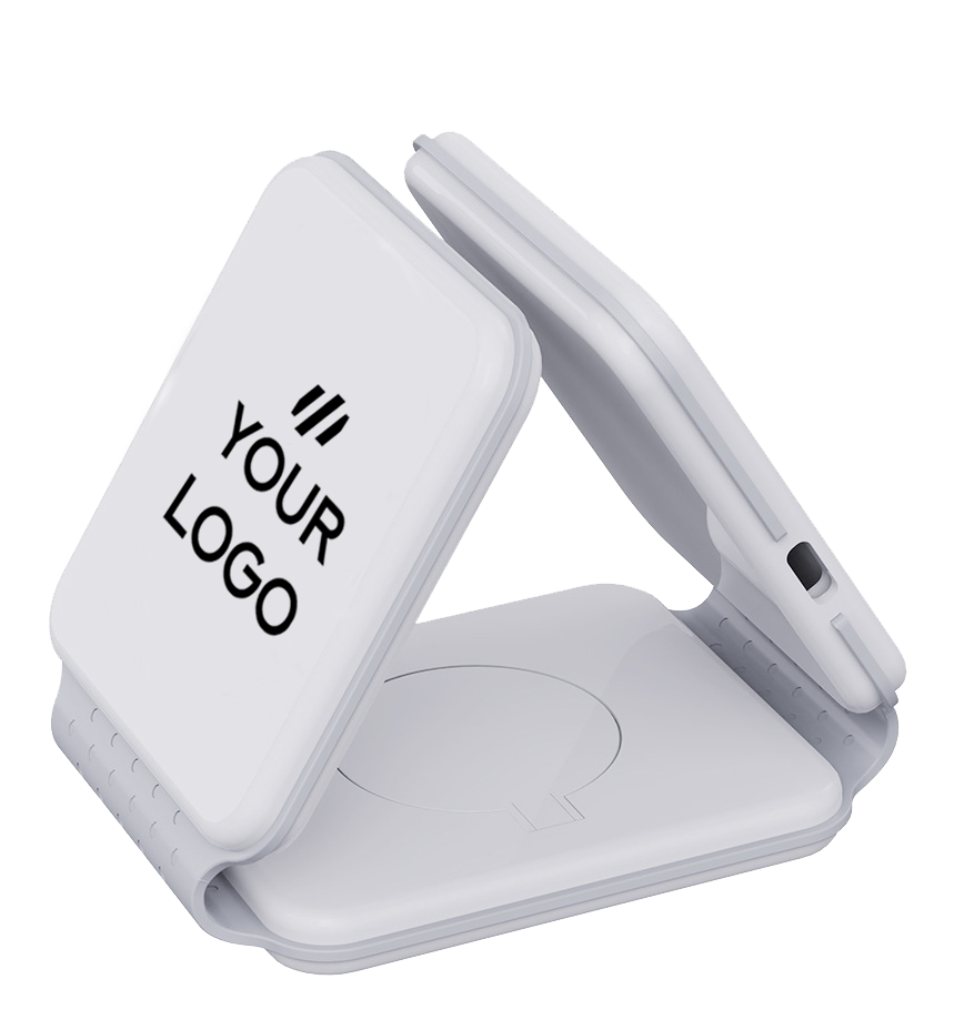 Folding charging station