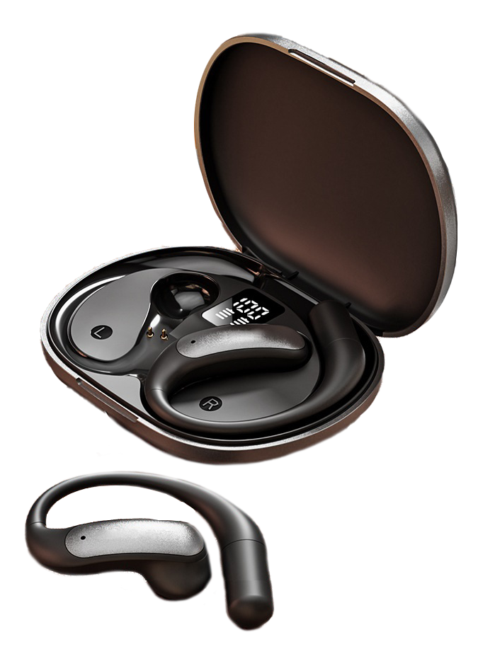 Open-ear clip earbuds