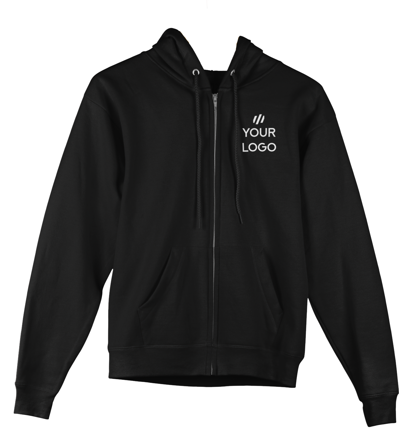 Full-zip hoodie